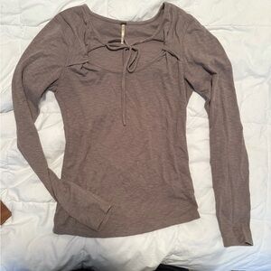 Free People Women's Long Sleeve Top